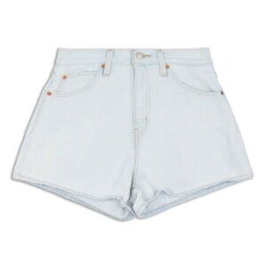 Levi's Wide Leg Mid Length Womens Shorts W31, Medium Wash